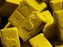 MDMA Pill - Yellow Snapchat cp 270 mg